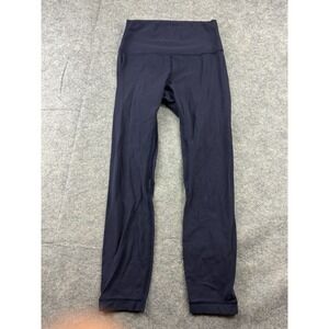Lululemon Align Navy Blue High-Rise Yoga Leggings Women's 6 24" Inseam SEE